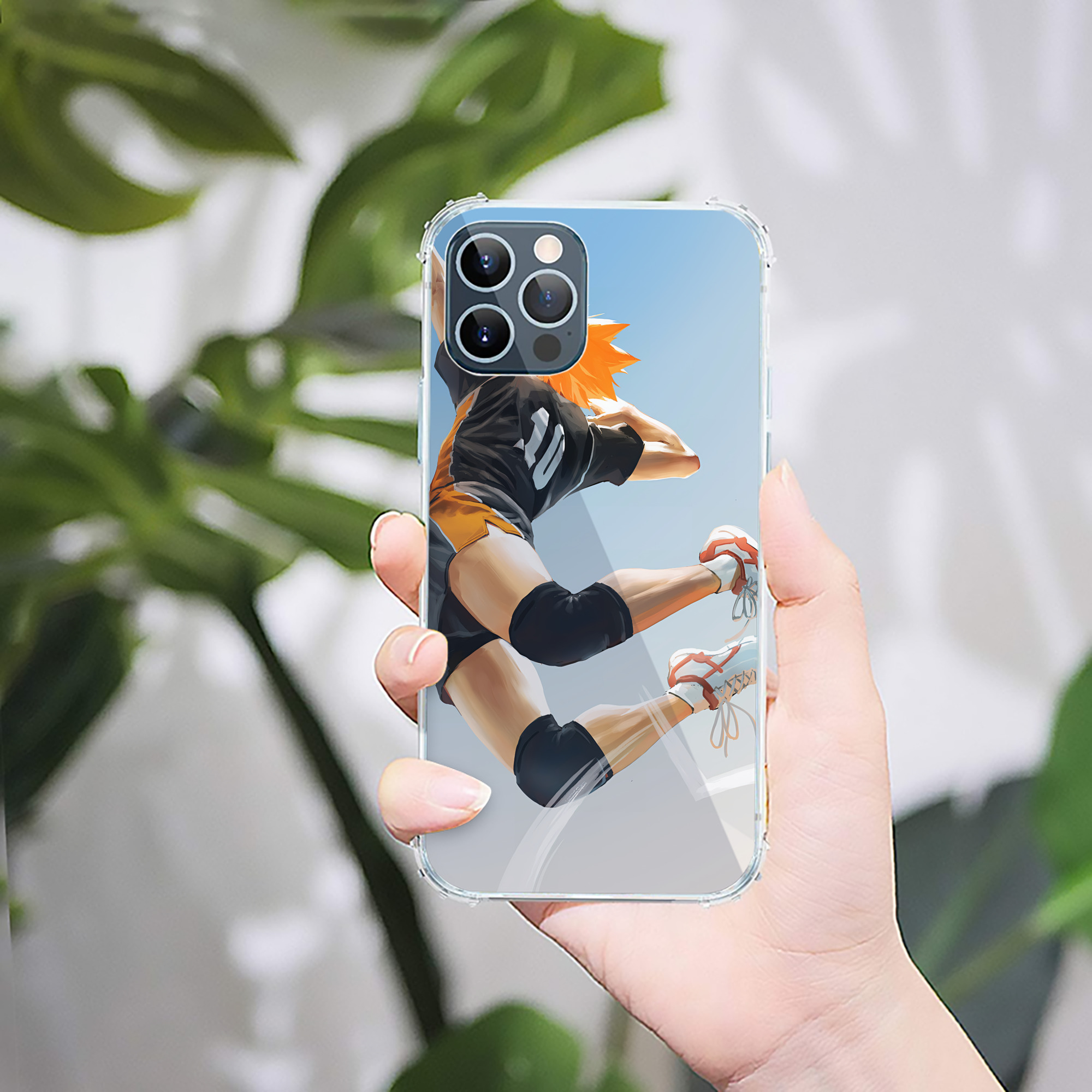 （画像用） ハイキュー!! Haikyu!! 【iPhone 12シリーズ対応】透明スマホケース（クリアソフトケース）